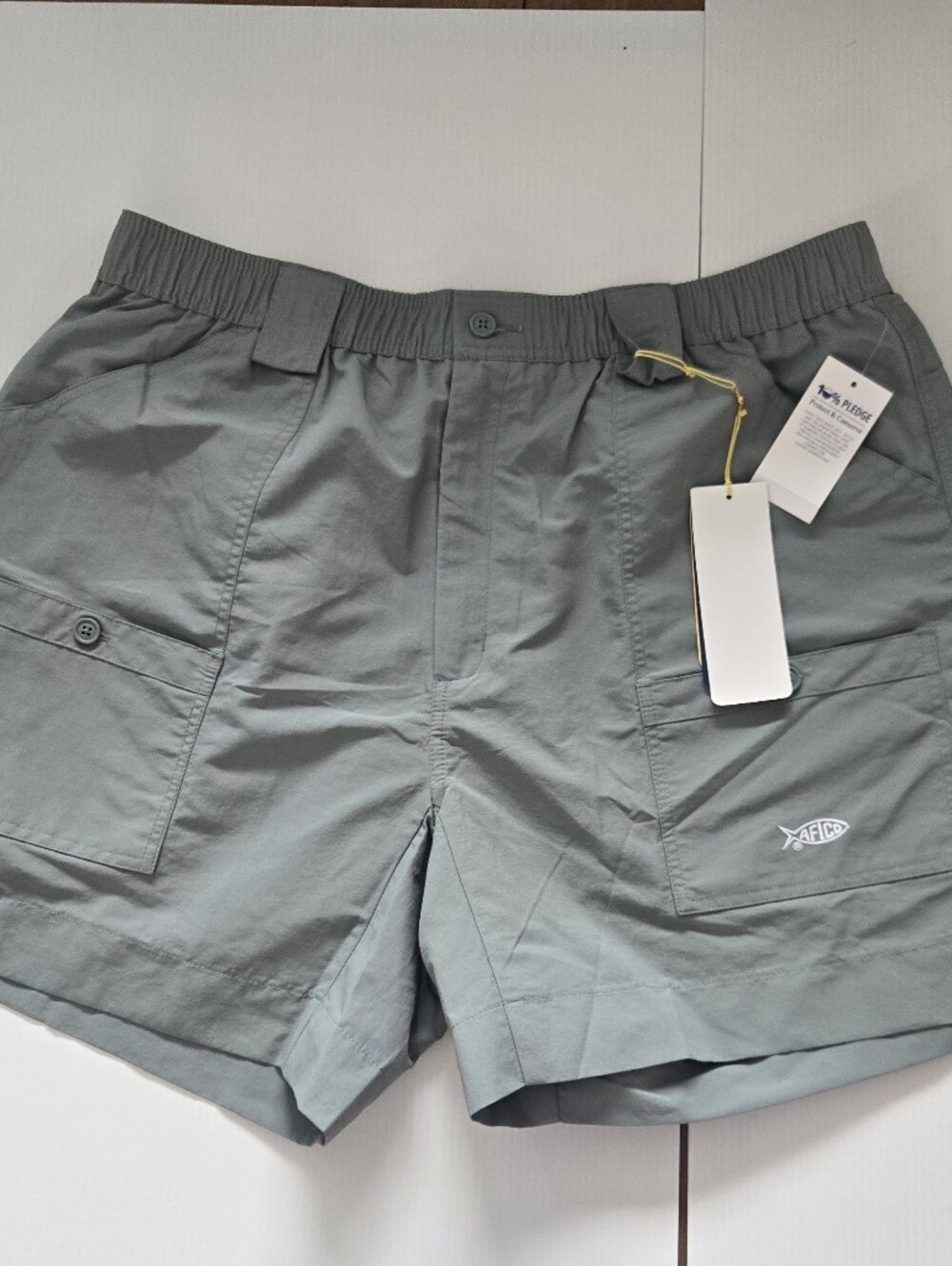 AFTCO M01 CLASSIC ORIGINAL FISHING SHORTS 40W 6 INCH INSEAM